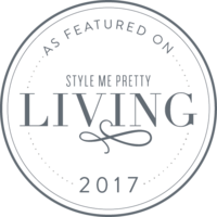 Style Me Pretty Living featured badge