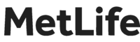 metlife logo black and white
