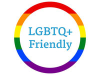 LGBTQ + friendly logo