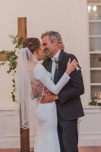 Bride and groom at The White Room, Wedding Ceremony | Phavy Photography | Best Wedding Photographers St Augustine