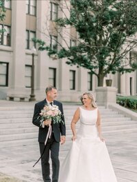 Newlyweds in Indianapolis Indiana