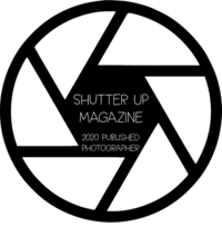 Shutter Up Magazine featured photographer logo