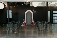 Rebekah Brontë Designs - Bold & Modern Wedding Designer, Calgary Wedding Design & Management - photo by Lewis & Co, taken at The Brownstone, Calgary Wedding Venue