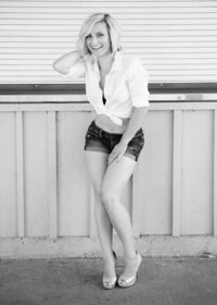 Boudoir photography black and white gorgeous women