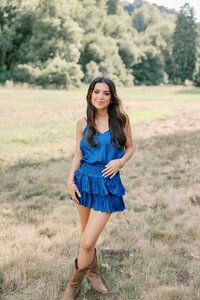 Los Altos High School graduation senior portraits at Foothills Nature Preserve in Palo Alto