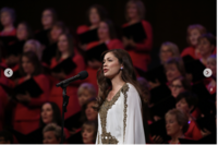 Patrice singing with the Mormon Tabernacle Choir