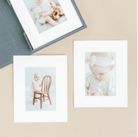 matted prints