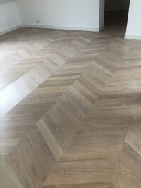 Mooi uniek patroon van houten vloer