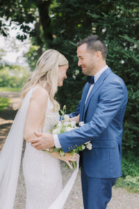 First Looks | Domaine Cataraqui Quebec Wedding Photographer | Juno by Julia C. Vona