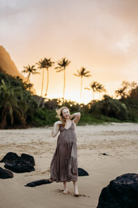 Cannons Beach Haena Family Photo Session-13