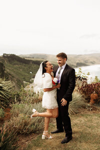 Elopement photographer in Gore Bay