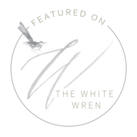 White Wren featuring artist badge for a Fort Worth Family Photographer