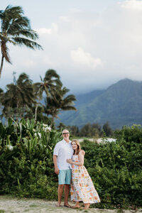 Sunset Splash Session Hanalei Bay Kauai Family Photographer-13