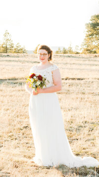Bridal Portrait - Buffalo Park - Flagstaff, Arizona - Bayley Jordan Photography