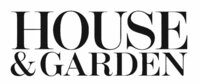 House & Garden monochromatic logo for Australian magazine featuring Lisa Hunter Interior Designer in Melbourne