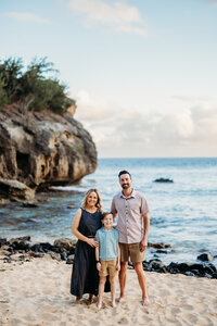 Kauai Shipwreck Beach Family Photos-21