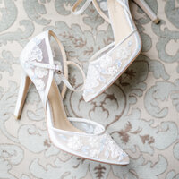 Bella Belle Wedding Shoes Detail Wedding Photos