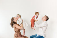 Family studio session in Bend, Oregon.