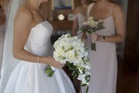 Tented South Dartmouth wedding at Salters Point. Deborah Zoe Photography.