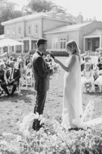 Ceremony | Domaine Cataraqui Editorial Wedding Photography | Juno by Julia C. Vona