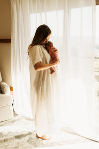 Meaningful photo for newborn session in Christchurch
