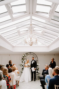 orangery style ceremony
