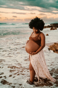 hawaii-sunset-maternity-photos
