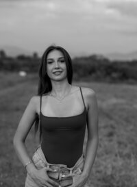 Editorial Black and White Portrait Photography in Maine