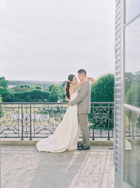 Embrace | Chateau de Santeny Luxury Wedding Photography France | Juno by Julia C. Vona