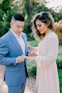 An emotional engagement proposal session in Chicago. This once in a lifetime moment was captured quietly and beautifully as it unfolded.