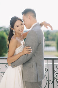 Bride and Groom | Chateau de Santeny Editorial Wedding Photography France | Juno by Julia C. Vona