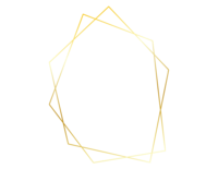 gold geometric shape