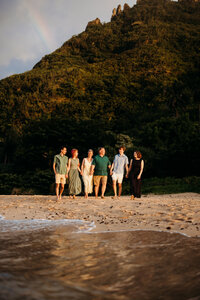 Homes Family Photo Session Tunnels Beach with Rainbows-13