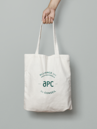 proposition concept de marque logo APC
