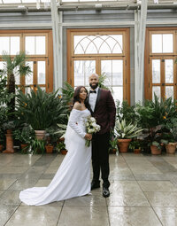 Bride and groom