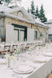 Tablescape | Editorial Photography at Domaine Cataraqui in Canada | Juno by Julia C. Vona