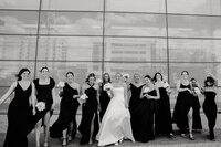 Davenport Wedding Venue | The Figge Museum Wedding | Quad Cities Wedding Photographer | Black Tie Wedding in Davenport, IA-94