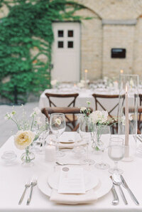 Tablescape | Editorial Photography at Domaine Cataraqui in Quebec | Juno by Julia C. Vona