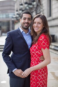 Boston Public Library Engagement photos. Deborah Zoe Photography. Boston Wedding Photographer.