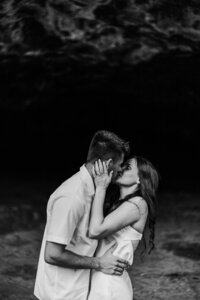 cannons beach couples shoot north shore kauai engagement-69