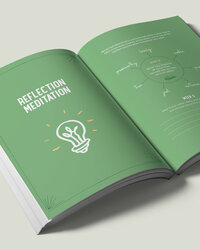 Hearing God Speak journal pages displaying the Enneagram-based layout