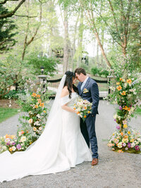 Hawkesdene Wedding Photographer Kristen Weaver Photography NC Wedding Photographer Editorial Fashion Chic Clean Film Preppy-1340