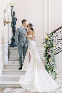 First Looks | Chateau de Santeny Destination Wedding Photography France | Juno by Julia C. Vona