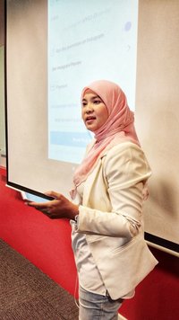 Shahrina Shaharin has been sharing on social media about  the benefit of using Facebook and Instagram in reaching your audience