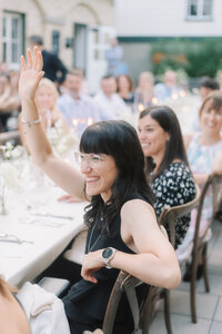 Guests | Domaine Cataraqui | Editorial Wedding Photographer in Quebec | Juno by Julia C. Vona