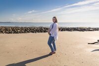 Maternity Photoshoot at Driftwood Beach by Phavy Photography, Jekyll Island Family Photographer