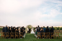 Horizontal Cermony on Lawn