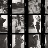 collage of boudoir photos from professional studio in Clovis
