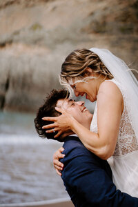 a wedding at the shed mwnt