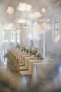 Tablescape for Wedding